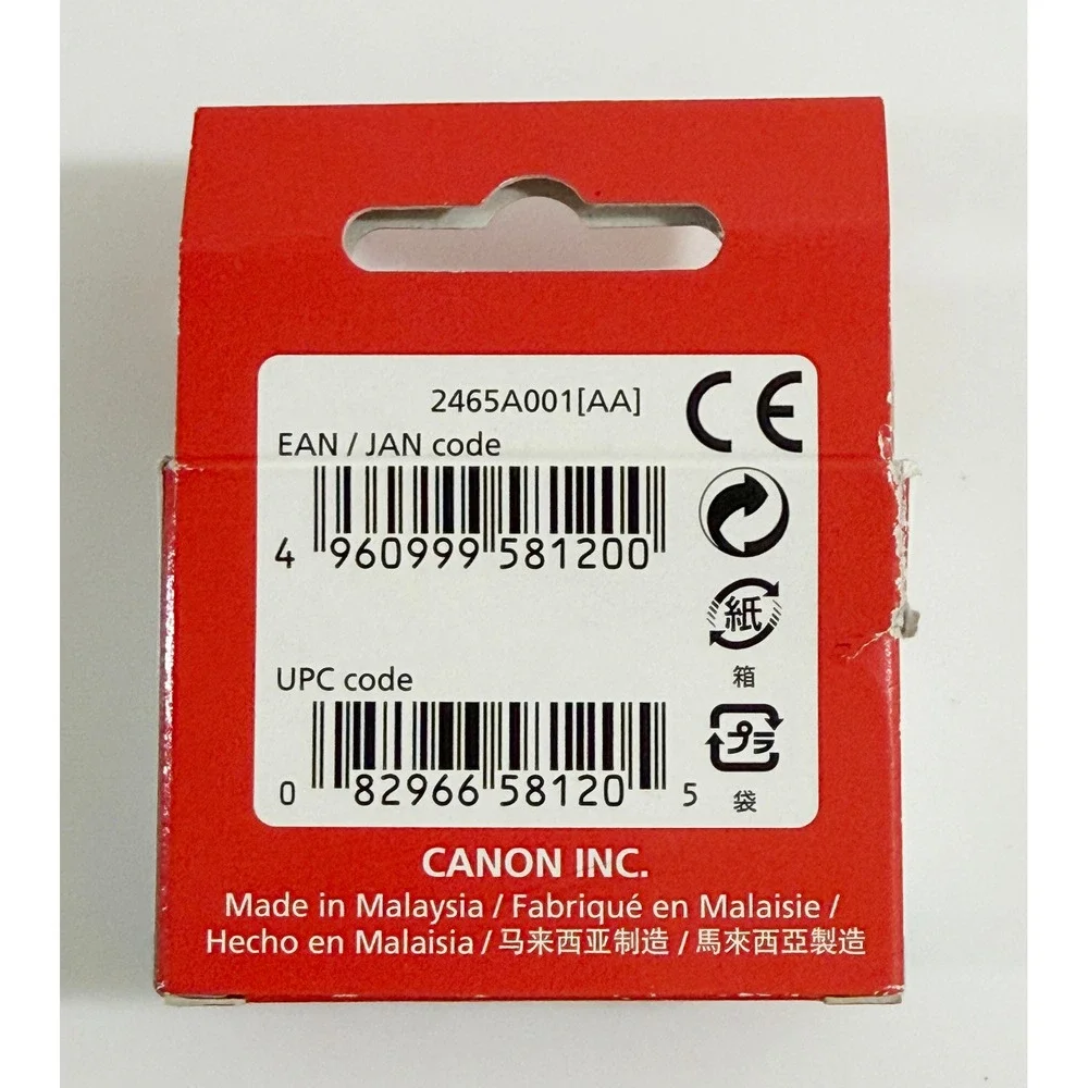 Canon RC-1 Remote Controller Black Wireless Infrared EOS Accessory